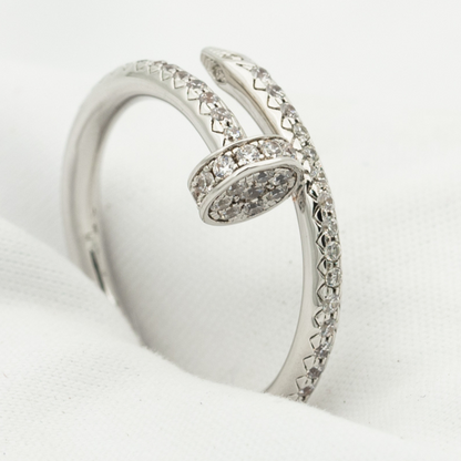 [Revel Jewelry]JUSTE RING 1.8MM SILBER DIAMANTEN