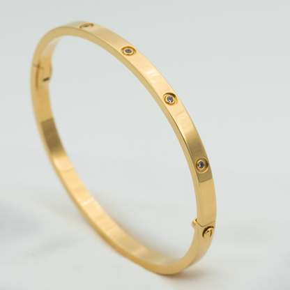 [Revel Jewelry]LOVE BRACELET 3.65MM 10 DIAMONDS