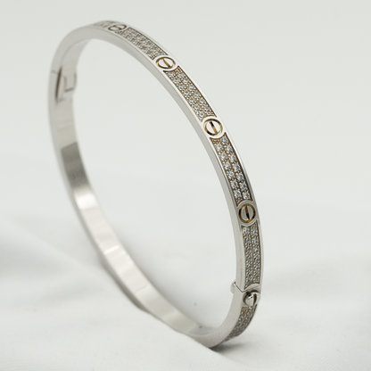 [Revel Jewelry]LOVE BRACELET 3.65MM DIAMOND-PAVED