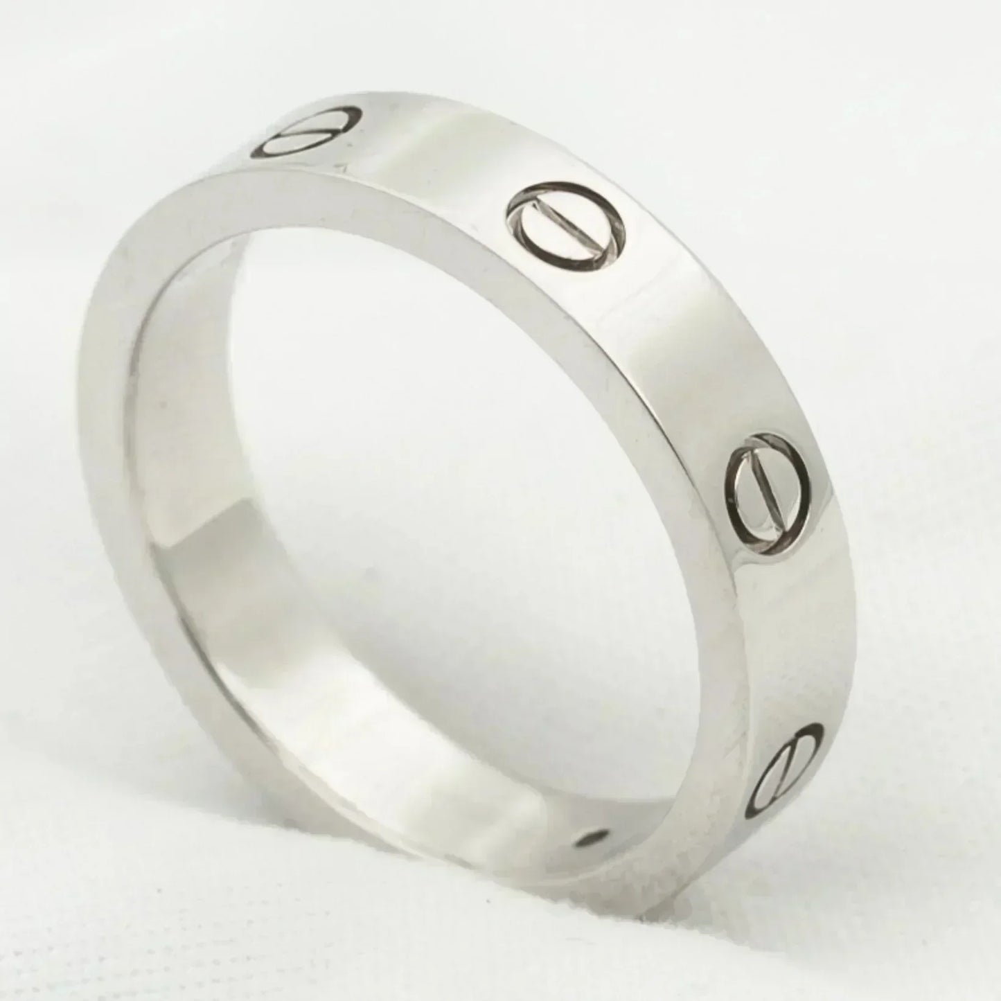 [Revel Jewelry]LOVE RING 4MM 1 DIAMOND SILVER