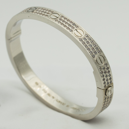 [Revel Jewelry]LOVE BRACELET 6.1MM DIAMOND-PAVED