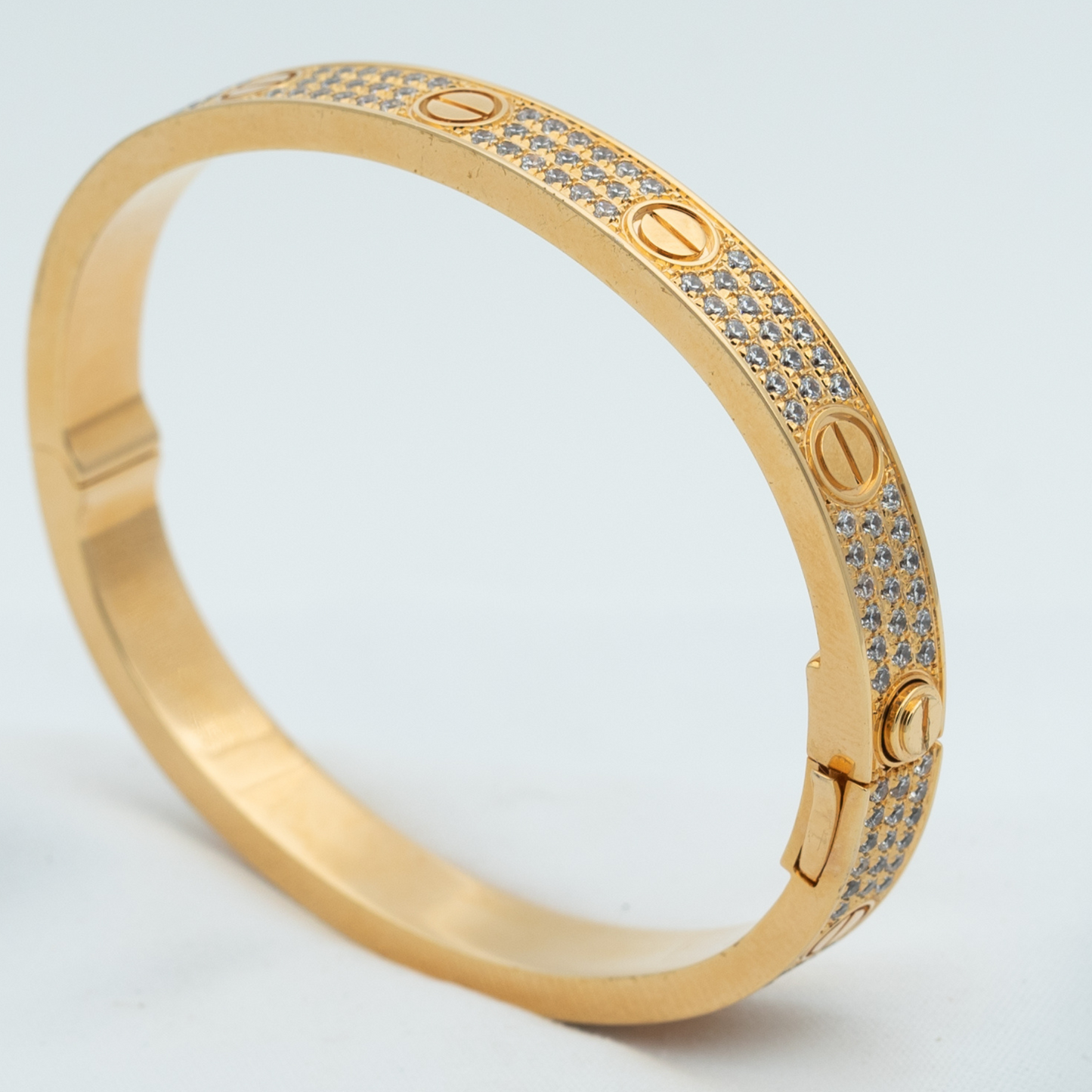[Revel Jewelry]LOVE BRACELET 6.1MM DIAMOND-PAVED