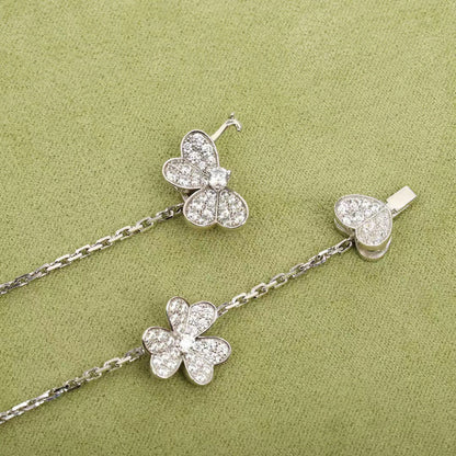 [Revel Jewelry]FRIVOLE SILVER 9 FLOWERS NECKLACE