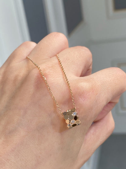 [Revel Jewelry]BEE LOVE DIAMOND-HALSKETTE