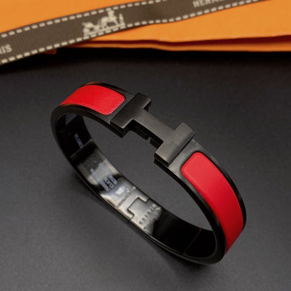 [Revel Jewelry]CLIC HM SO BLACK RED BRACELET