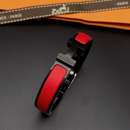 [Revel Jewelry]CLIC HM SO BLACK RED BRACELET