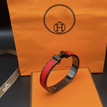 [Revel Jewelry]CLIC HM SO BLACK RED BRACELET