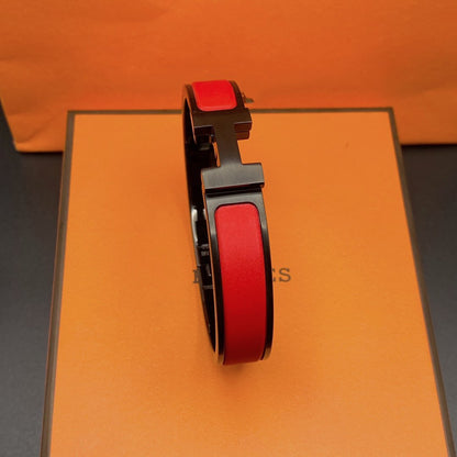 [Revel Jewelry]CLIC HM SO BLACK RED BRACELET