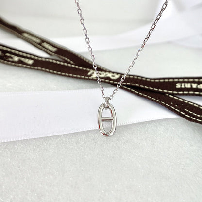 [Revel Jewelry]HM PIG NOSE NECKLACE