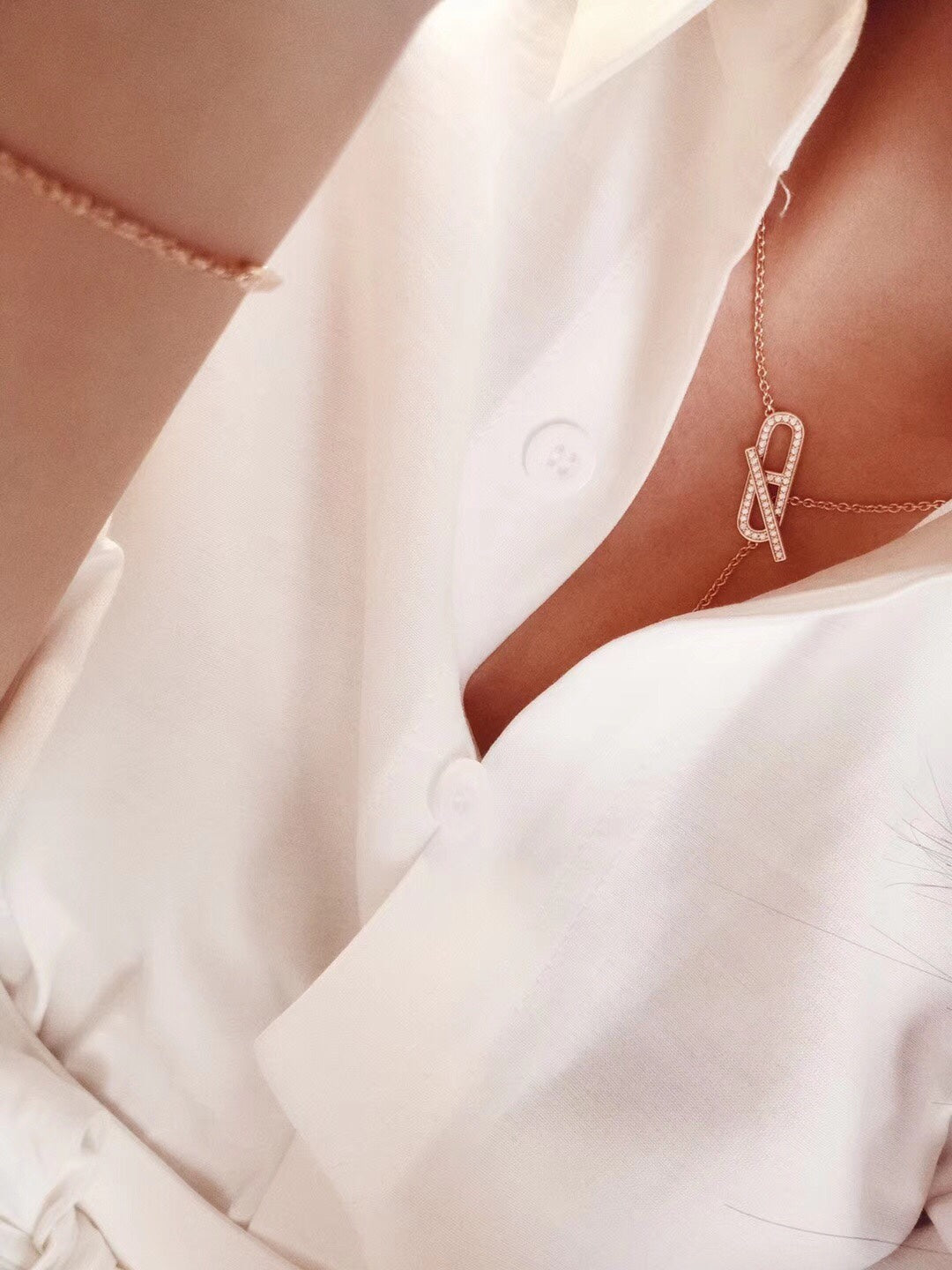 [Revel Jewelry]HM FEUERSCHWEIN-NASENHALSKETTE TRENDY STREET