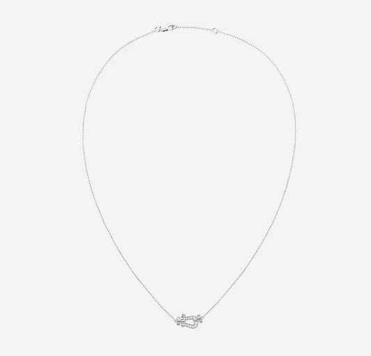 [Revel Jewelry]FORCE 10 DIAMOND SILVER NECKLACE MINI MODEL