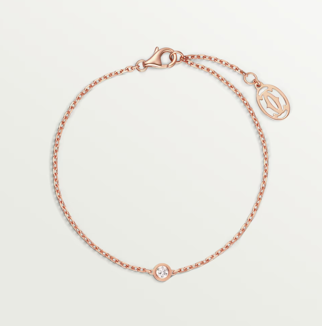 [Revel Jewelry]DAMOUR DIAMOND LINK BRACELET