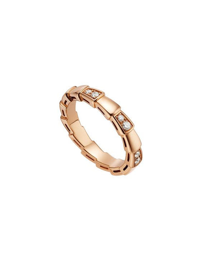 [Revel]SERPENTI RING PINK GOLD  3MM