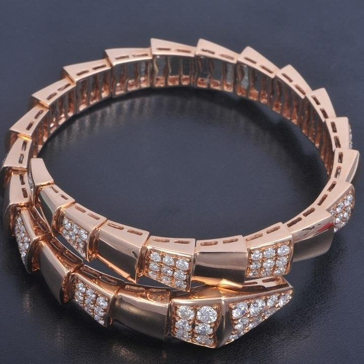 [Revel]SERPENTI BRACELET PINK GOLD DIAMOND