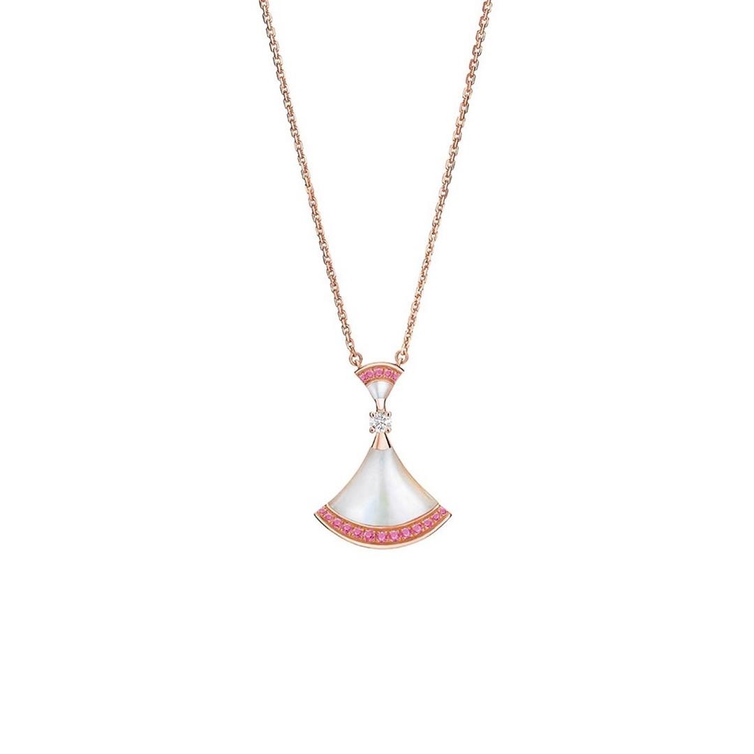 [Revel]DREAM NECKLACE MOP PINK DIAMOND