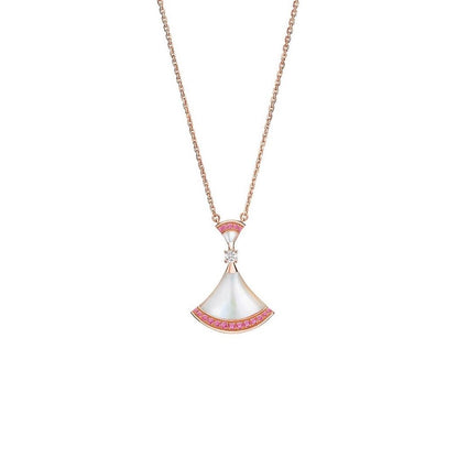 [Revel]DREAM NECKLACE MOP PINK DIAMOND