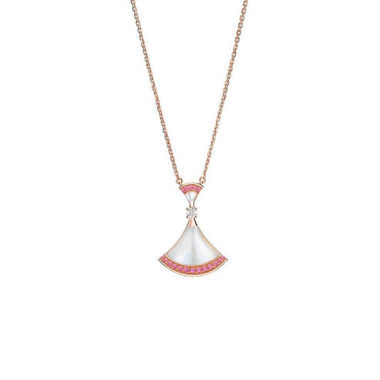 [Revel]DREAM NECKLACE MOP PINK DIAMOND