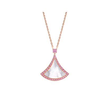 [Revel]DREAM NECKLACE MOP DIAMOND PINK