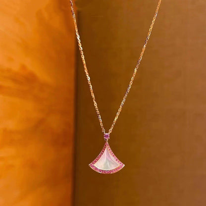 [Revel]DREAM NECKLACE MOP DIAMOND PINK