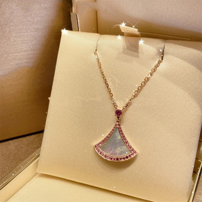 [Revel]DREAM NECKLACE MOP DIAMOND PINK