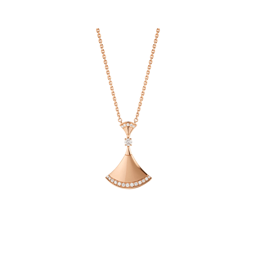[Revel]DREAM NECKLACE PINK GOLD DIAMOND