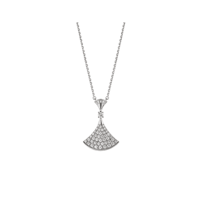 [Revel]DREAM NECKLACE SILVER FULL DIAMOND