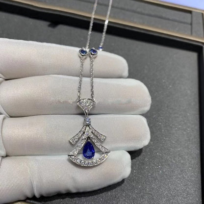 [Revel]DREAM NECKLACE AGATE DIAMOND SILVER