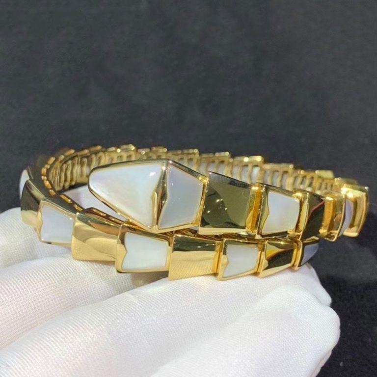 [Revel]SERPENTI BRACELET MOP GOLD
