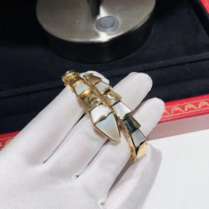 [Revel]SERPENTI BRACELET MOP GOLD