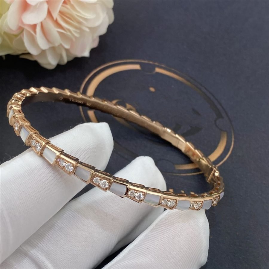 [Revel]SERPENTI BRACELET PINK GOLD MOP DIAMOND