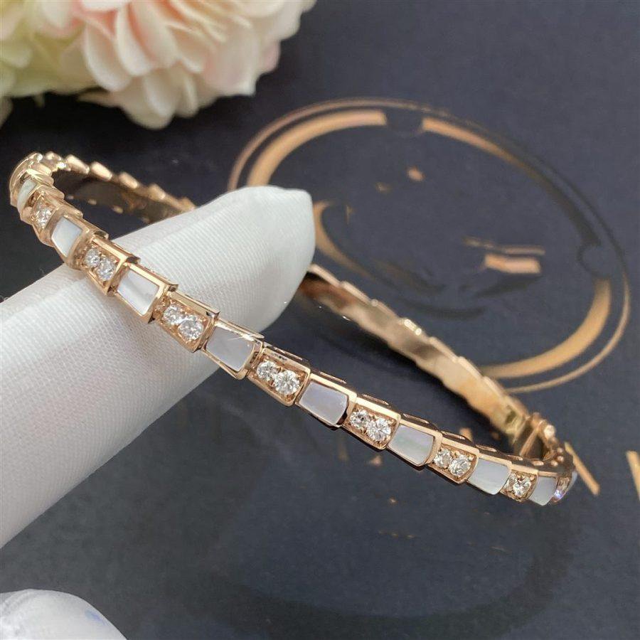 [Revel]SERPENTI BRACELET PINK GOLD MOP DIAMOND