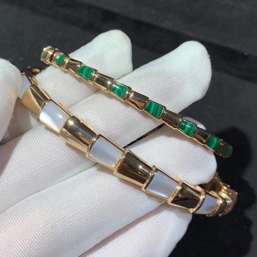 [Revel]SERPENTI BRACELET PINK GOLD MOP