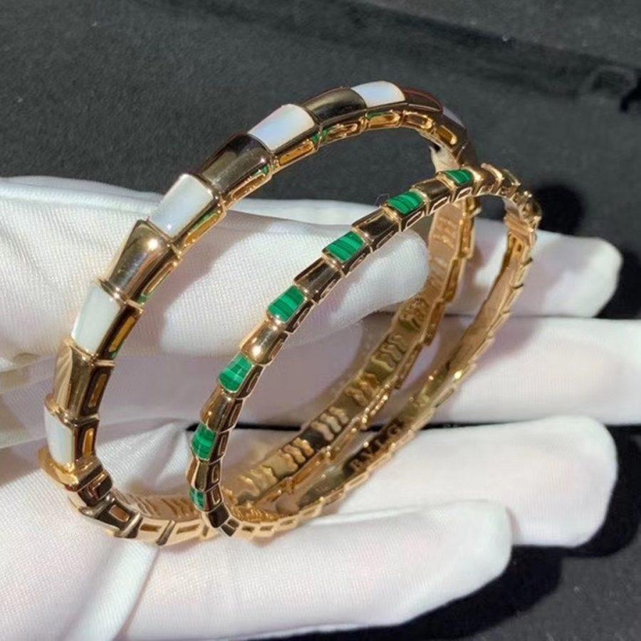 [Revel]SERPENTI BRACELET PINK GOLD MOP