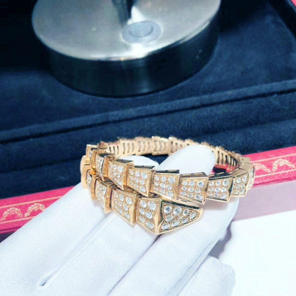 [Revel]SERPENTI BRACELET 8MM PINK GOLD DIAMOND