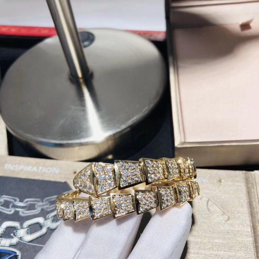 [Revel]SERPENTI BRACELET 8MM GOLD DIAMOND