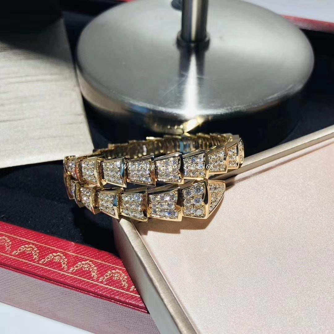 [Revel]SERPENTI BRACELET 8MM GOLD DIAMOND