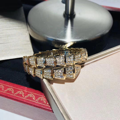 [Revel]SERPENTI BRACELET 8MM GOLD DIAMOND