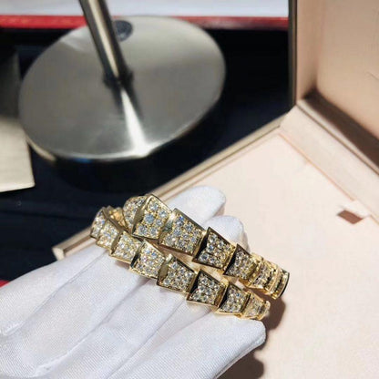 [Revel]SERPENTI BRACELET 8MM GOLD DIAMOND