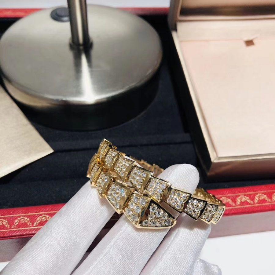 [Revel]SERPENTI BRACELET 8MM GOLD DIAMOND