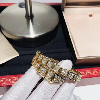 [Revel]SERPENTI BRACELET 8MM GOLD DIAMOND