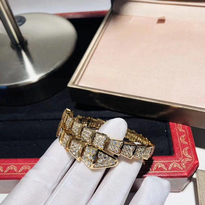 [Revel]SERPENTI BRACELET 8MM GOLD DIAMOND