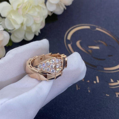 [Revel]SERPENTI RING PINK GOLD DIAMOND
