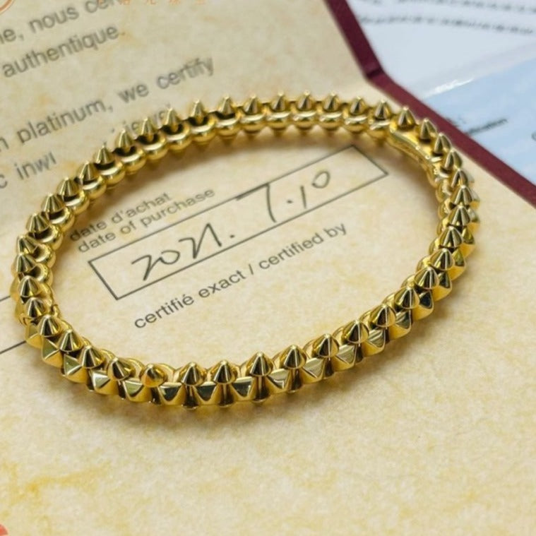 [Revel Jewelry]CLASH GOLD BRACELET