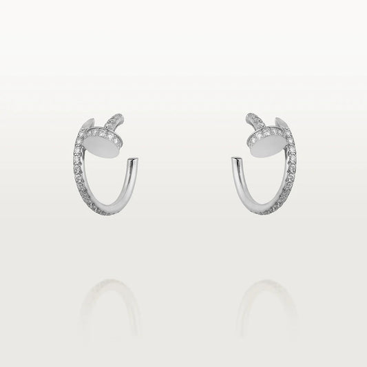 [Revel Jewelry]JUSTE OHRRINGE 12,75MM SILBER DIAMANT