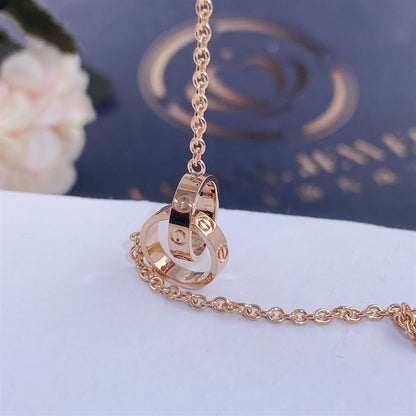 [Revel Jewelry]LOVE BRACELET DOUBLE RING