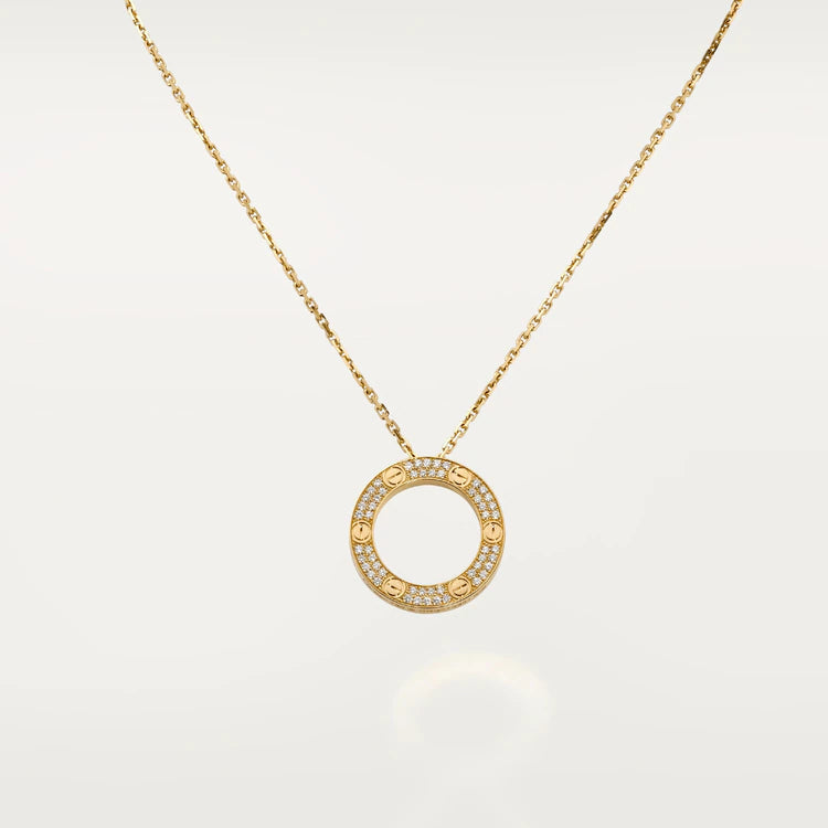 [Revel Jewelry]LIEBESKETTE VERSTELLBAR ROSÉGOLD