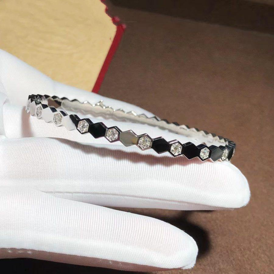 [Revel Jewelry]BEE LOVE SILVER DIAMOND BRACELET