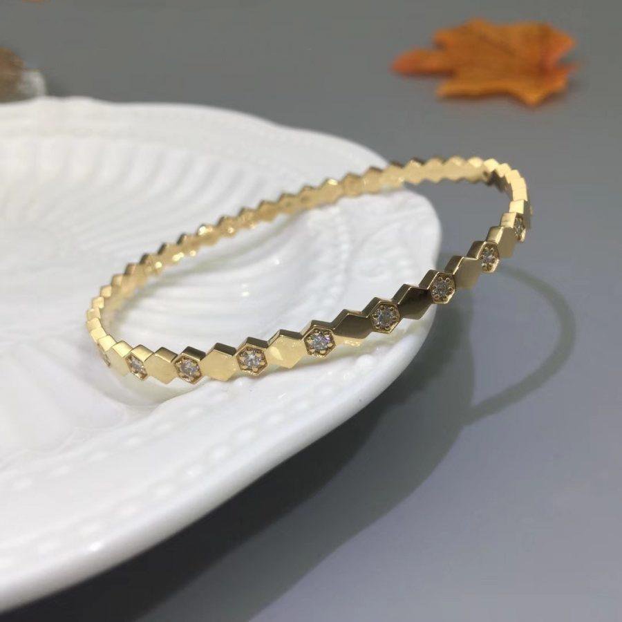 [Revel Jewelry]BEE LOVE GOLD DIAMOND BRACELET