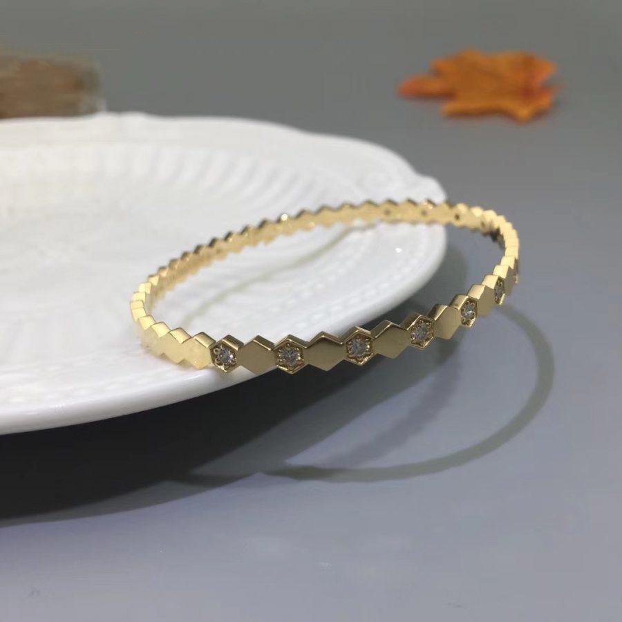 [Revel Jewelry]BEE LOVE GOLD DIAMOND BRACELET