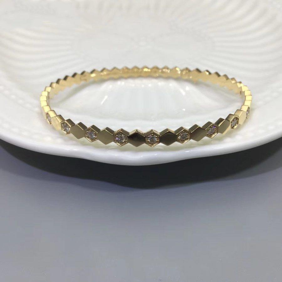 [Revel Jewelry]BEE LOVE GOLD DIAMOND BRACELET